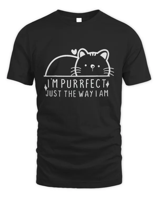 I'm Purrfect Funny Cat Pet Lover