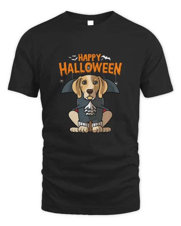 Happy Halloween Beagle Dracula Vampire Gift Dog