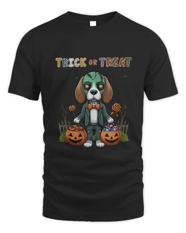 Trick Or Treat Costume Beagle Horror Zombie Halloween