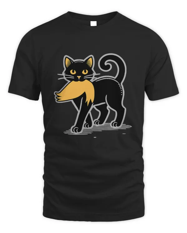 Cat Ladies For Kamala Harris Donald Trump 2024 Sarcastic T-Shirt
