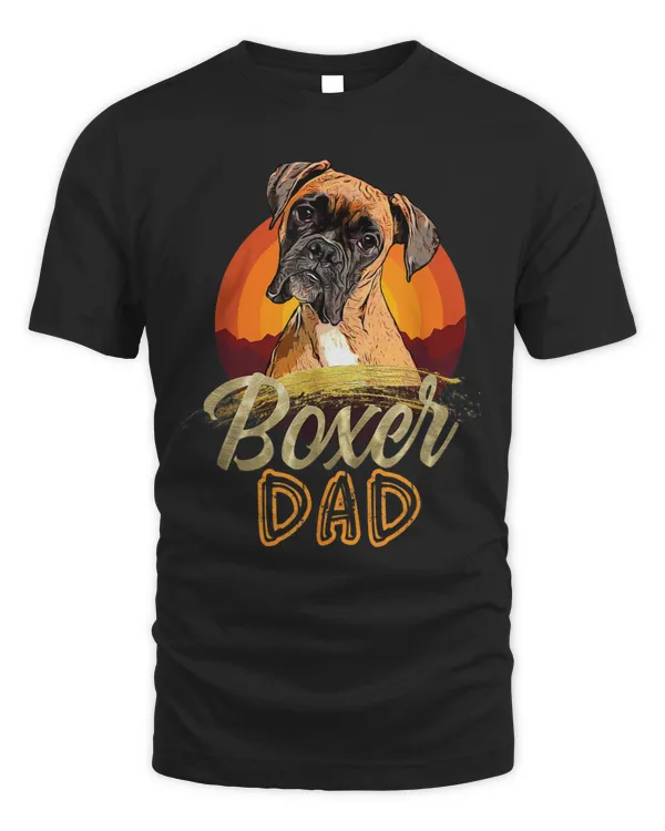 Gift For Boxer Lover Boxer Dad Shirt