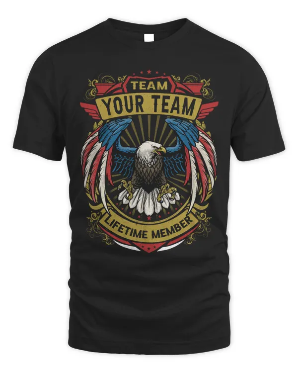 Team [Your Team] Lifetime Member Shirt - Custom Team Spirit Apparel, Personalized Gift - ea23