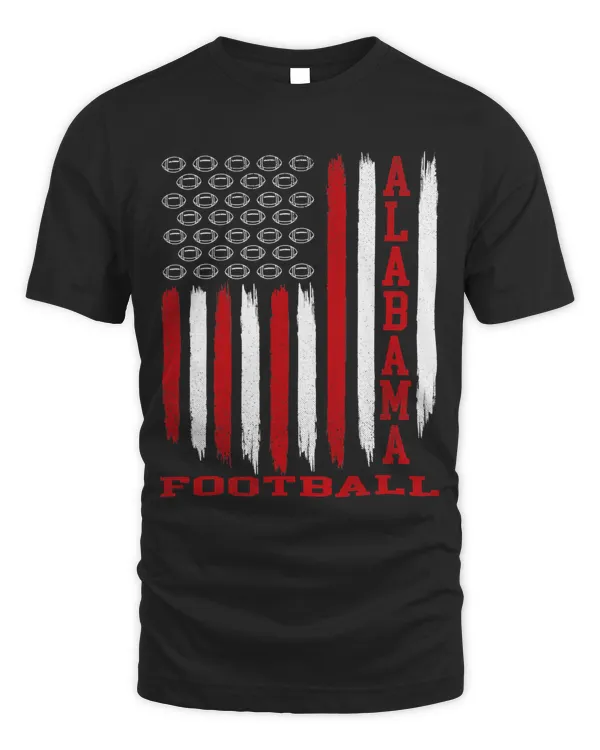 Patriotic USA Flag Alabama Football Season Party