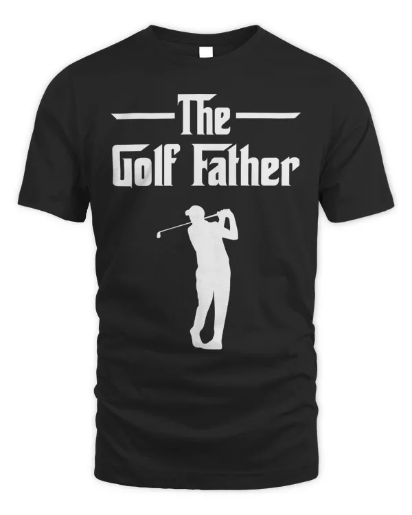 white the golf father t shirt