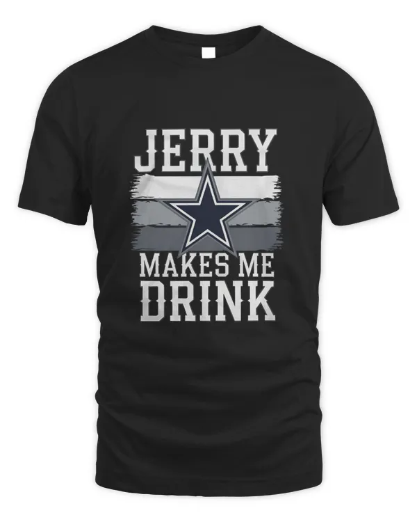 Jerry Makes Me Drink T-shirt: Fun and Unique Apparel for Fans!
