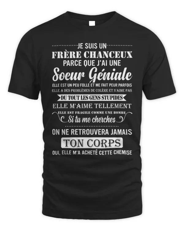 Je suis un frère chanceux
