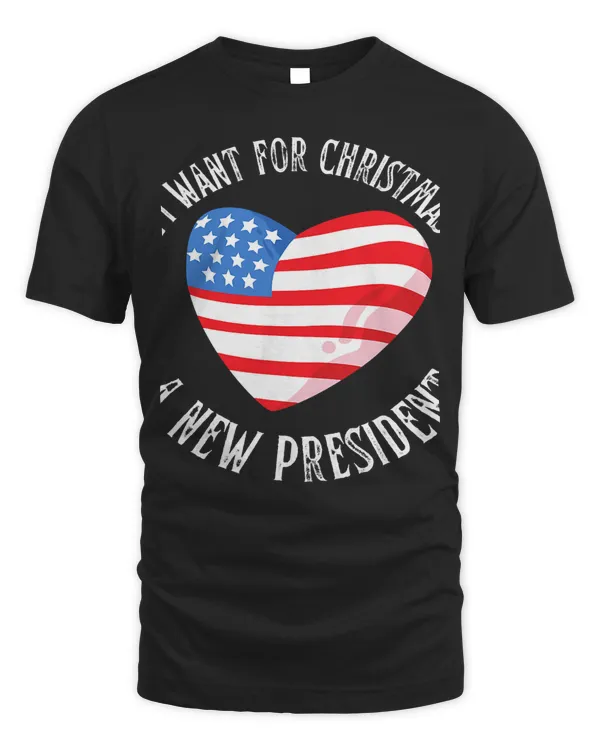 All I Want For Christmas Is A New President Xmas Sweater T-Shirt Copy