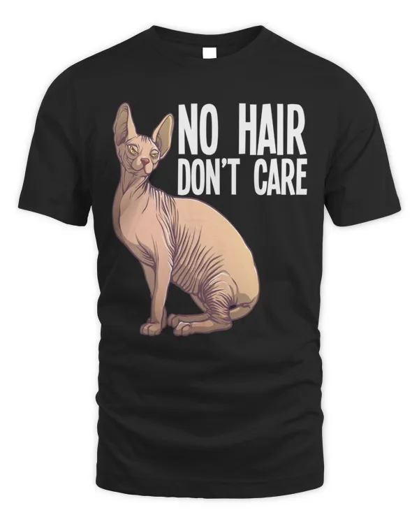 No hair don't care sphynx tees