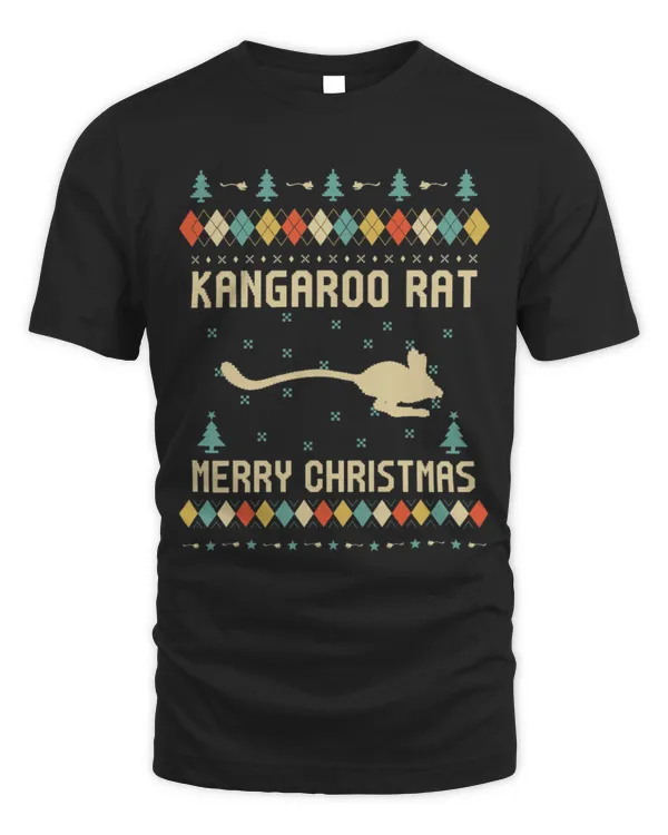 Kangaroo Pet RAT Funny Ugly Christmas Sweater Vintage Retro