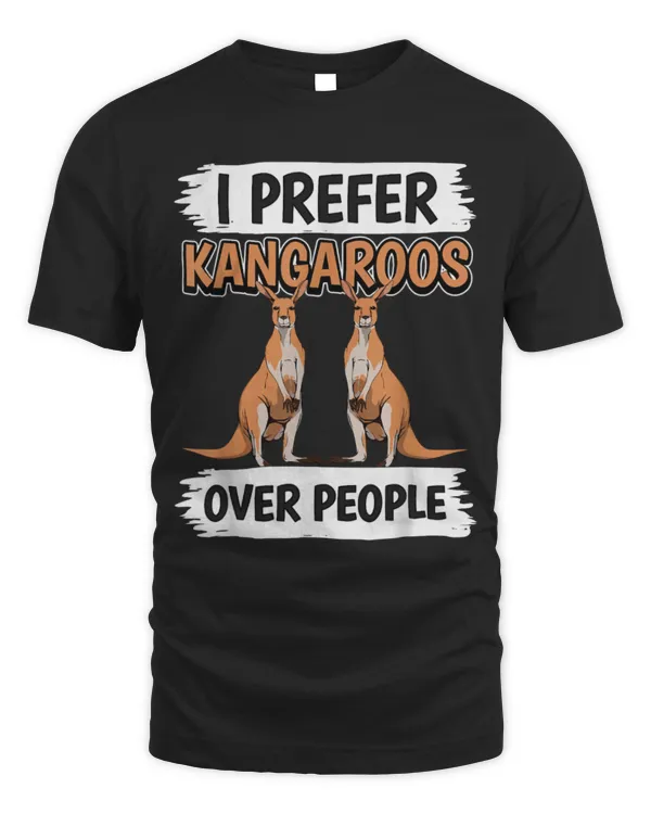 Kangaroo Pet Quote I Prefer Kangaroos Over People Kangaroo