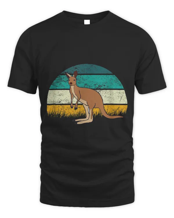 Kangaroo Pet Vintage Kangaroo Animal Lover Retro Kangaroo09
