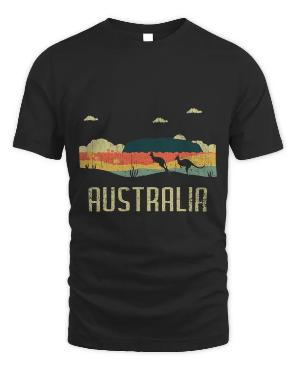 Kangaroo Pet Vintage Jump Kangaroo Australia Day Australian