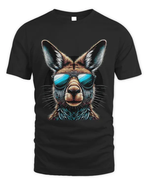 Kangaroo Pet with Sunglasses Australia Animal