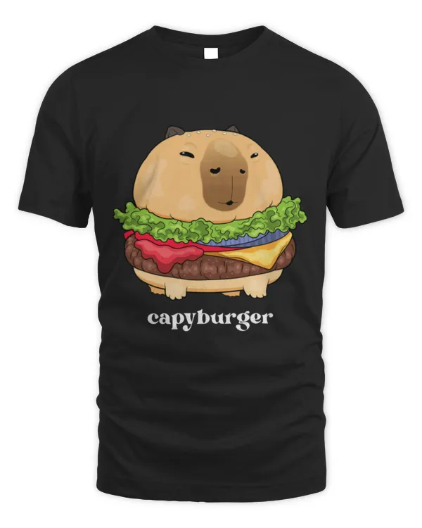 Capybara Pet Capyburguer Hamburger Cheese BBQ Rodent