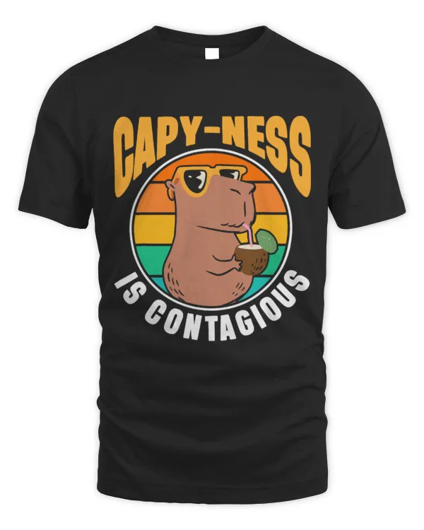 Capybara Pet CapyNess Is Contagious Animal Capybaras Rodent Capybara