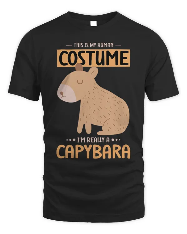 Capybara Pet Carpincho This Is My Human Costume