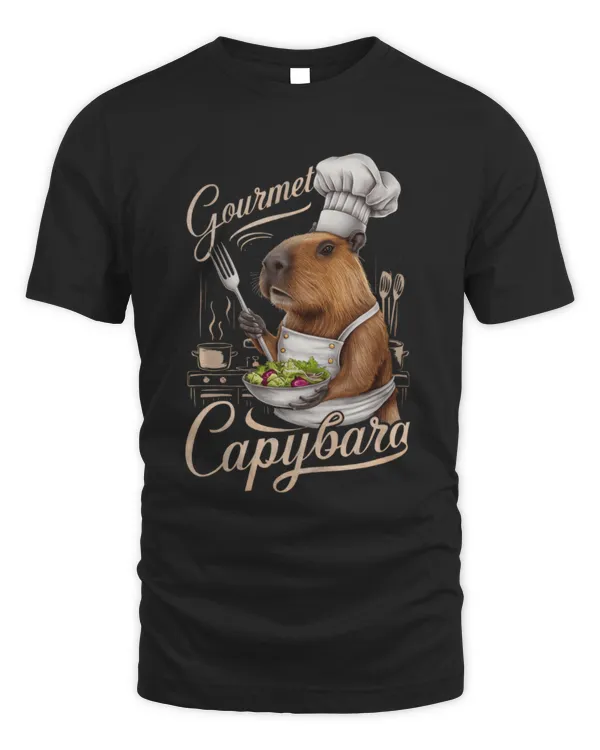 Capybara Pet Chef Cooking Funny Culinary Animal Apparel