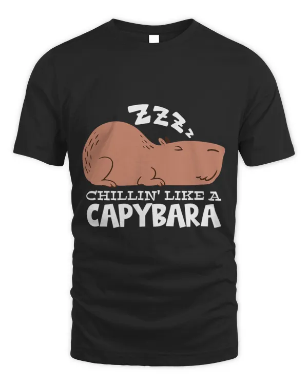 Capybara Pet Chillin Like A Capybara Pajama Capybara
