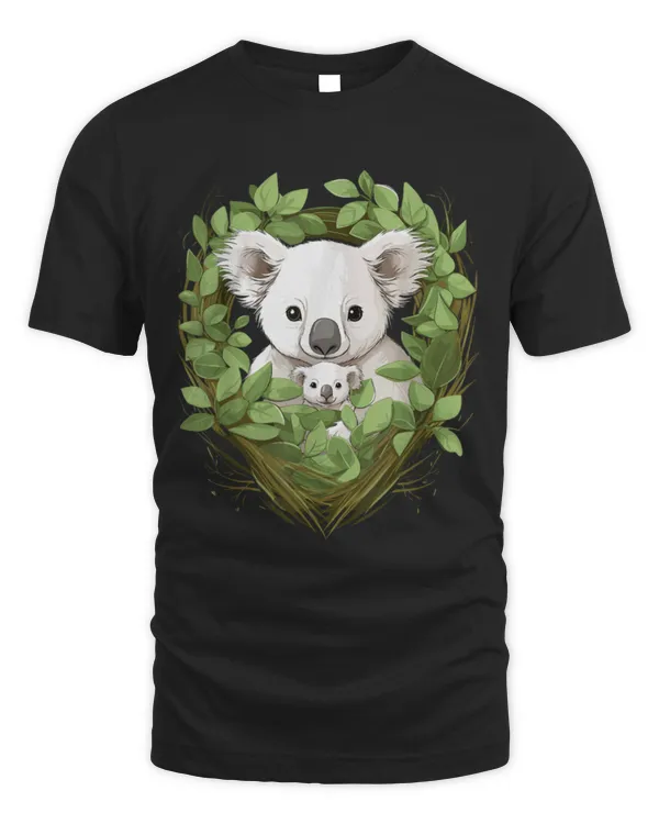 Koala Pet Bear Mom Baby Wildlife Animal Lover Print Art 9