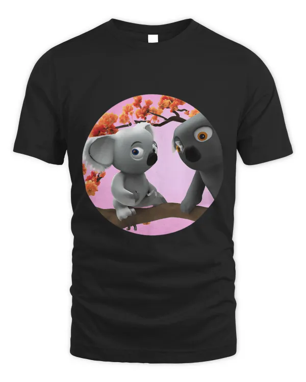 Koala Pet FRIEND PLAYING ON SAKURA CHERRY BLOSSOM TREE