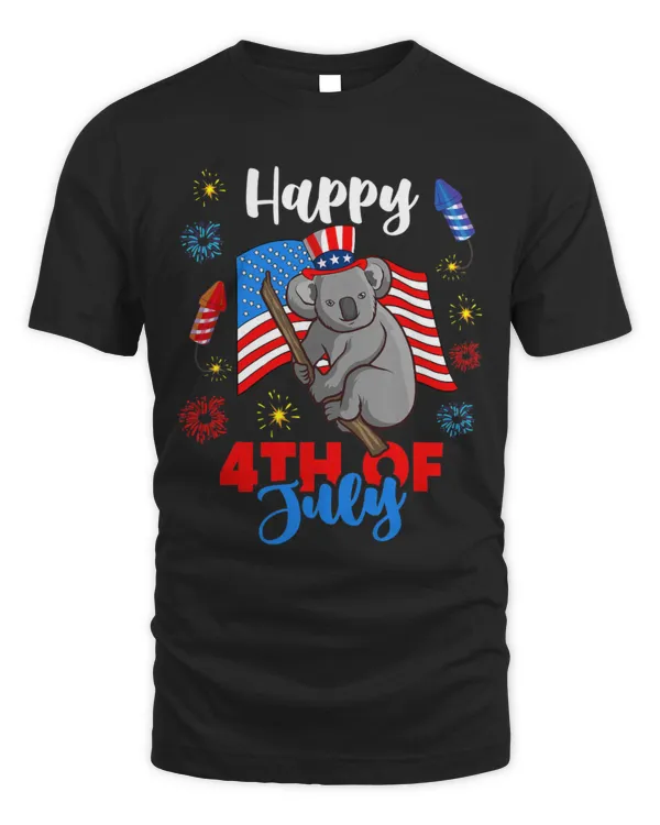 Koala Pet Funny American USA Patriotic 4th Of July Koala3