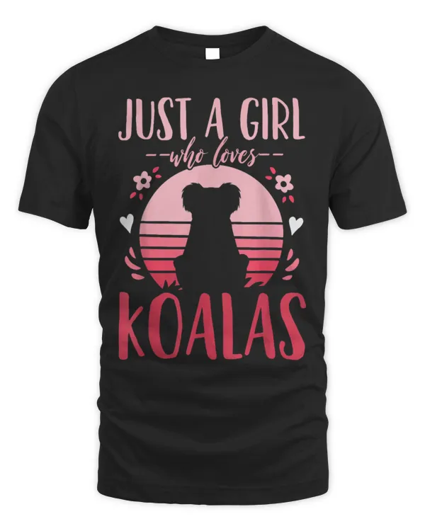 Koala Pet Just a Girl Who Loves Koalas Retro (2)