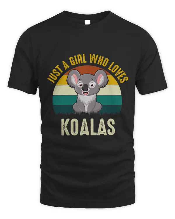 Koala Pet Just a girl who loves Koalas retro