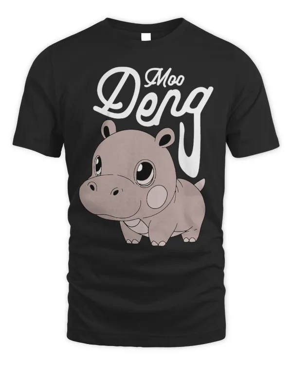 Hippo Pet Moo Deng Cute Hippopotamus Moo Deng