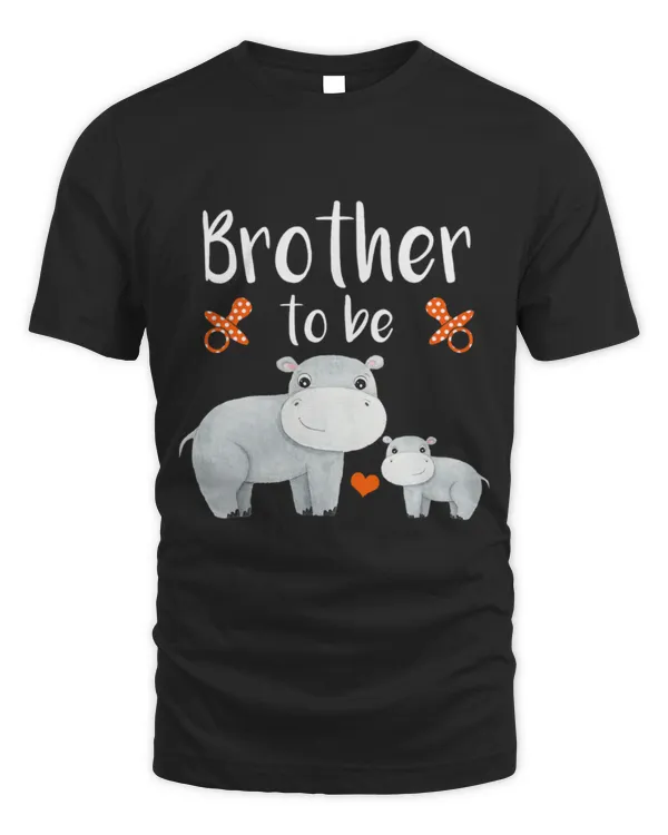 Hippo Pet Brother To Be Hippo Baby Shower Cute Animal