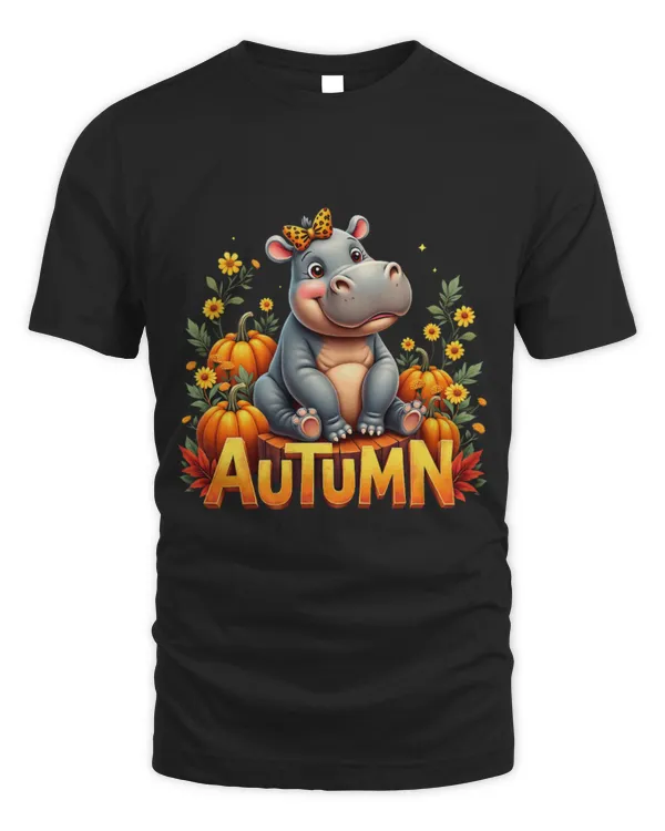 Hippo Pet MooDeng Hippo Fall Autumn The Famous Baby Pigmy Moodeng