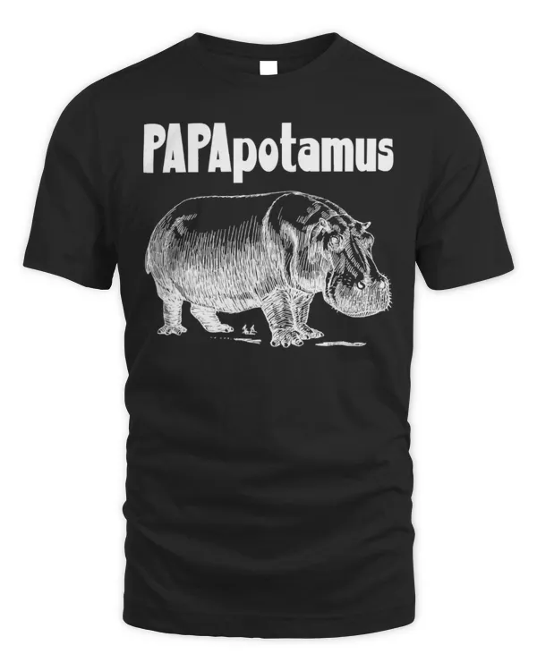 Hippo Pet PAPApotamus Father Hippo Dad Fathers Day Papa Hippopotamus