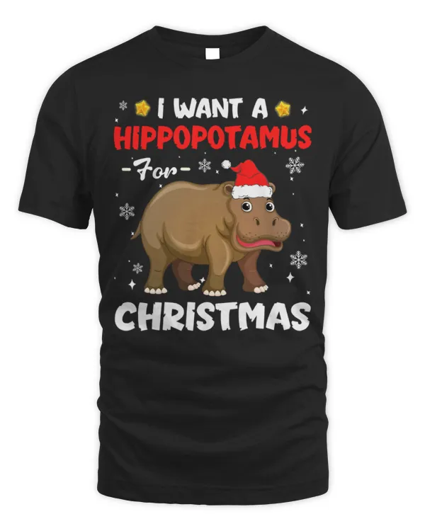 Hippo Pet I Want A Hippopotamus For Christmas Lights Hippo Xmas Pajama 149