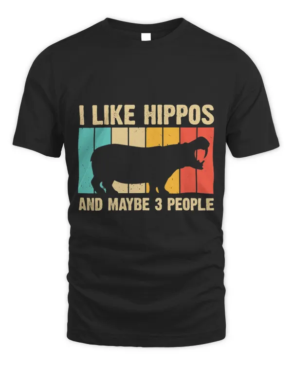 Hippo Pet Cool Hippo For Men Women Kids Hippopotamus Animal Retro s