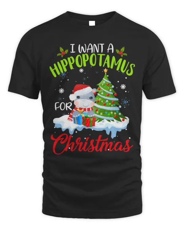 Hippo Pet I Want A Hippopotamus For Christmas Hippo Xmas Gift Boy Kids
