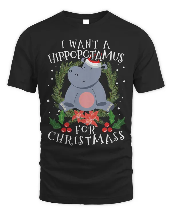 Hippo Pet I Want A Hippopotamus For Christmas Hippo For christmas Fan 1
