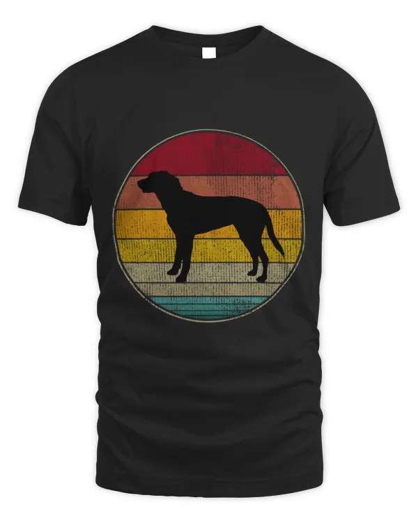 Greater Swiss Mountain Dog Silhouette Lovers Vintage Retro