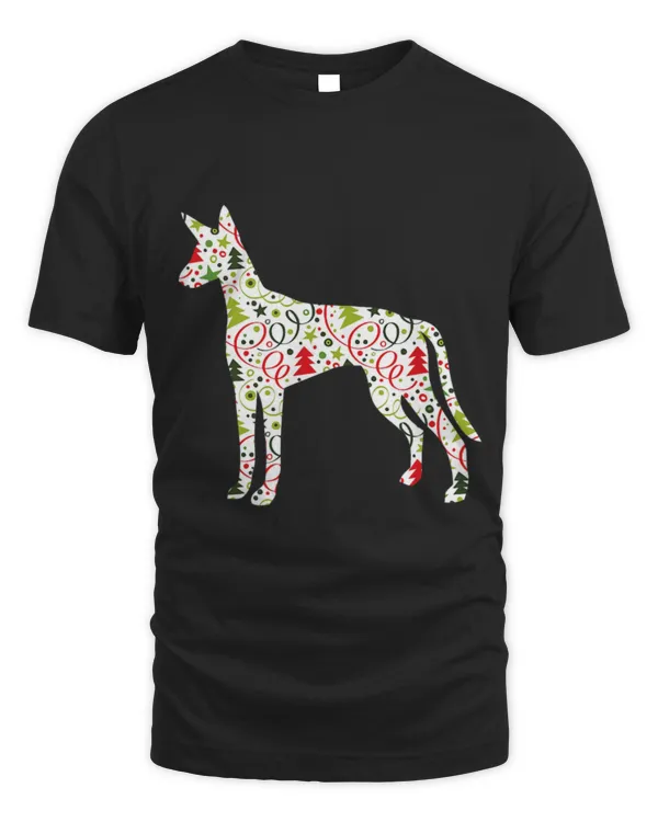 Christmas Ibizan Hound Dog Wrapping Paper