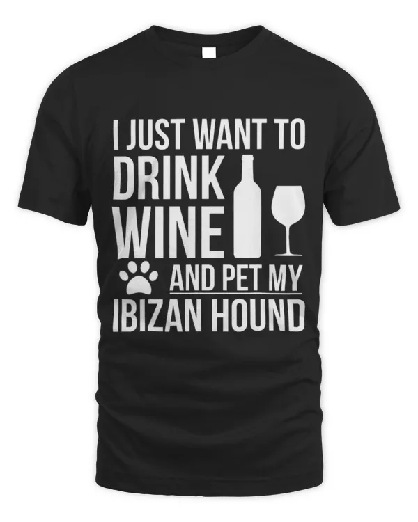 Drink Wine Pet Ibizan Hound Dog owner Dog lover