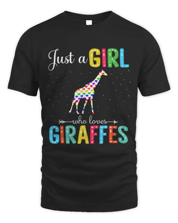 Giraffe Pet Just a Girl Who Loves Giraffes Love Pattern Giraffes Lover