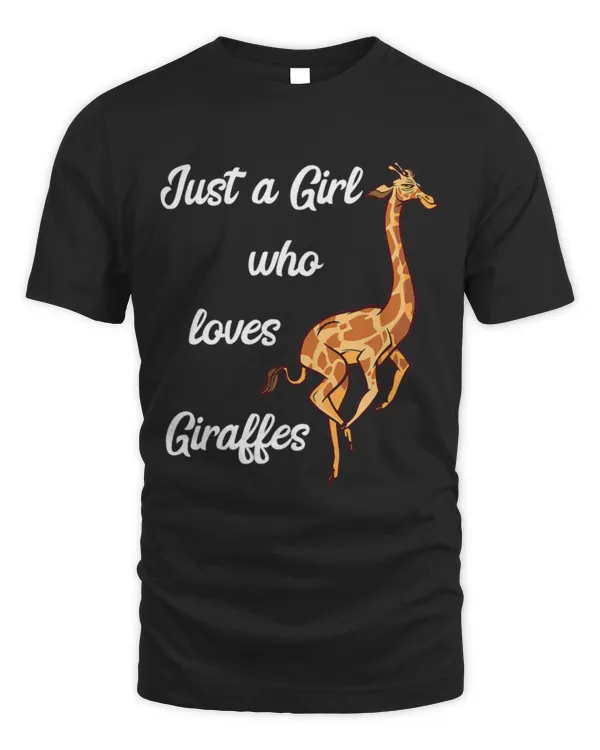 Giraffe Pet Just A Girl Who Loves Giraffes Lover Camelopard Mammal