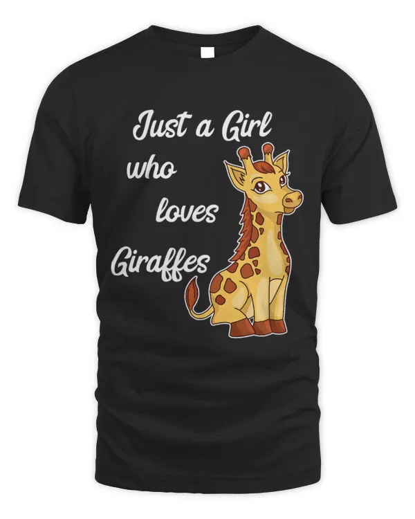 Giraffe Pet Just A Girl Who Loves Giraffes Lover Camelopard Ruminant