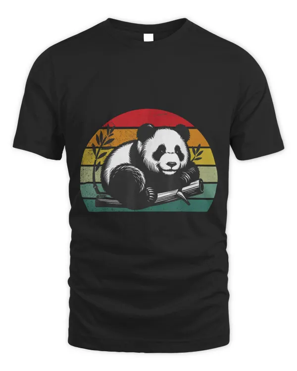 Panda Pet Cut and Retro Panda Bear Vintage Zookeeper Zoo Family