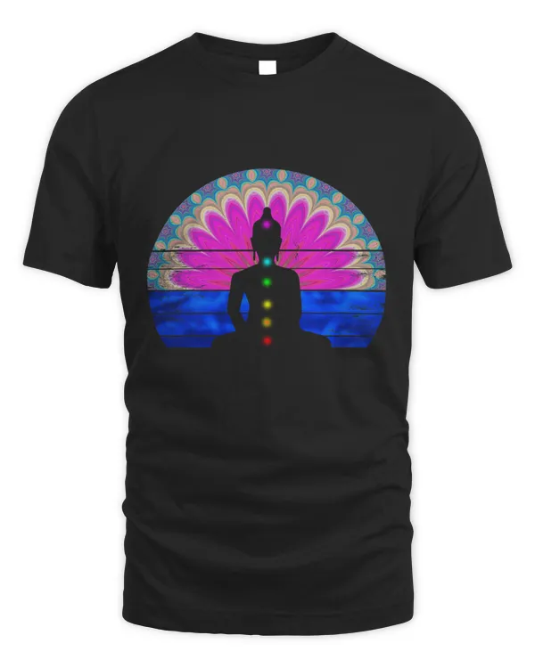 Yoga Chakra Mandala Meditation Budda Zen Master Summer2 T-Shirt