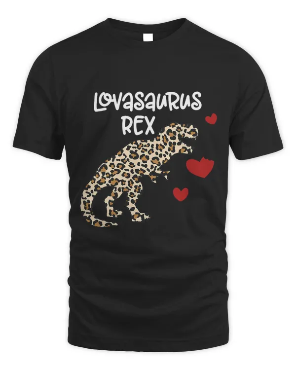 Animal Dinosaur Lovasaurus T Rex Leopard Valentines