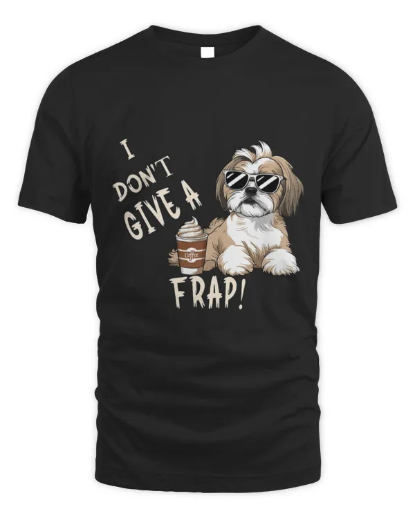Drinker Coffee Dog Shih Tzu Funny Sarcasm Design Coffee