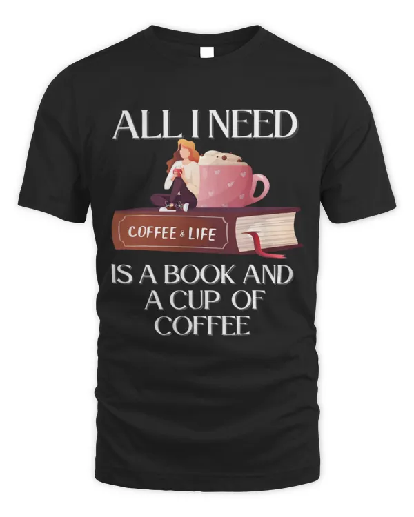 Drinker Coffee Books and Coffee Saying