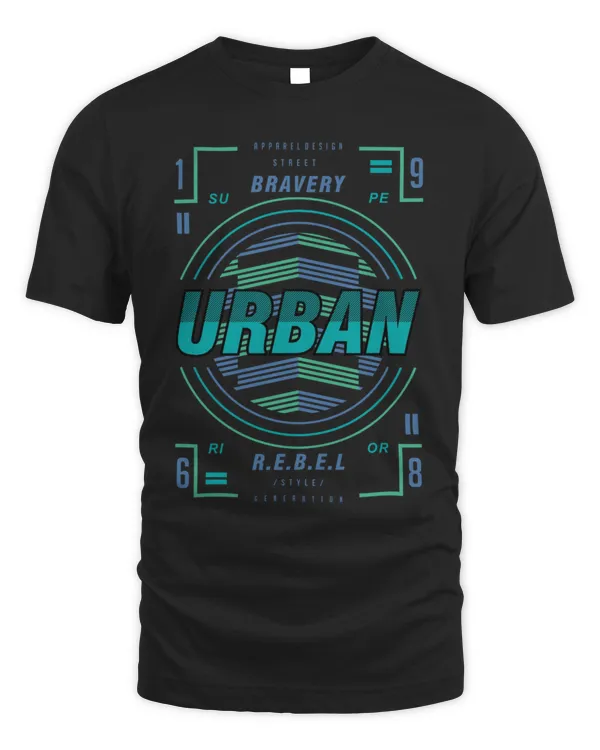 Bravery Urban Streetwear Graphic