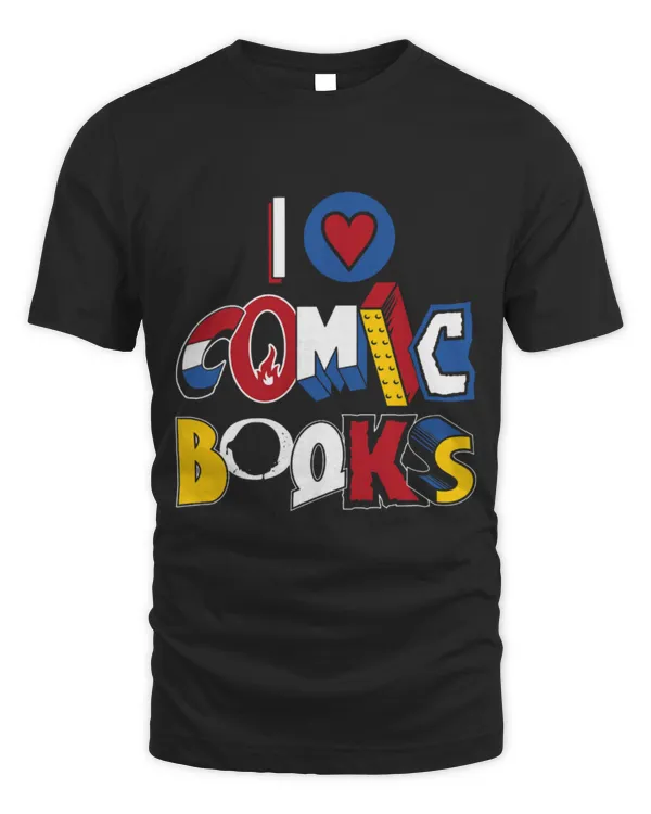 Hobbies Books I Love Comic Books comic book logos funny quote