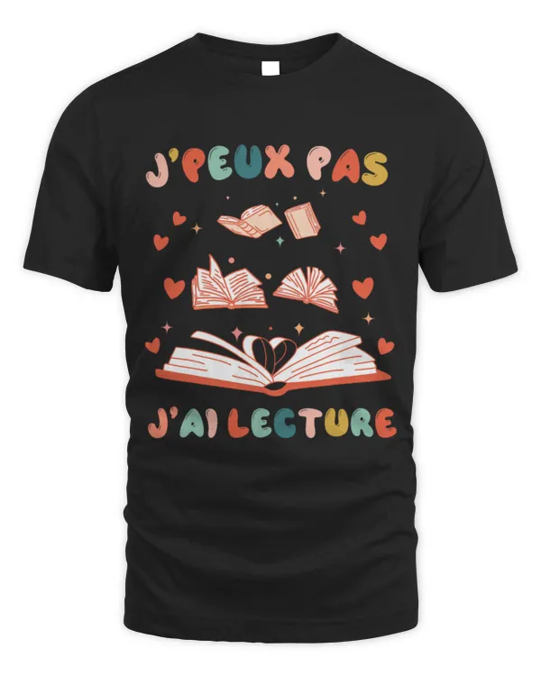 Hobbies Books Je Peux Pas Jai Reading Librarian Reading Gifts