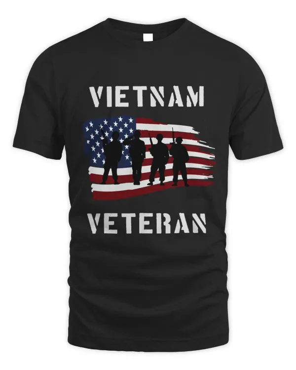 Vietnam Veteran US Army Navy Airforce  Flag